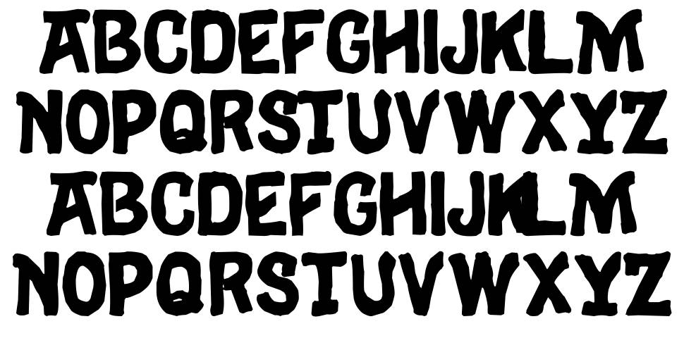 Eulogy font Örnekler