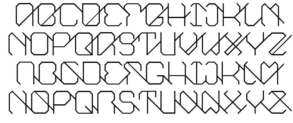 EUnity font specimens