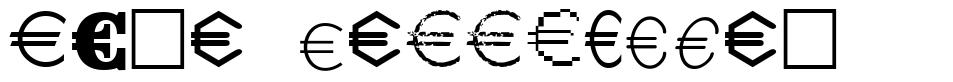 Euro Collection 字形