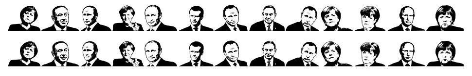 European Leadersfont specimens
