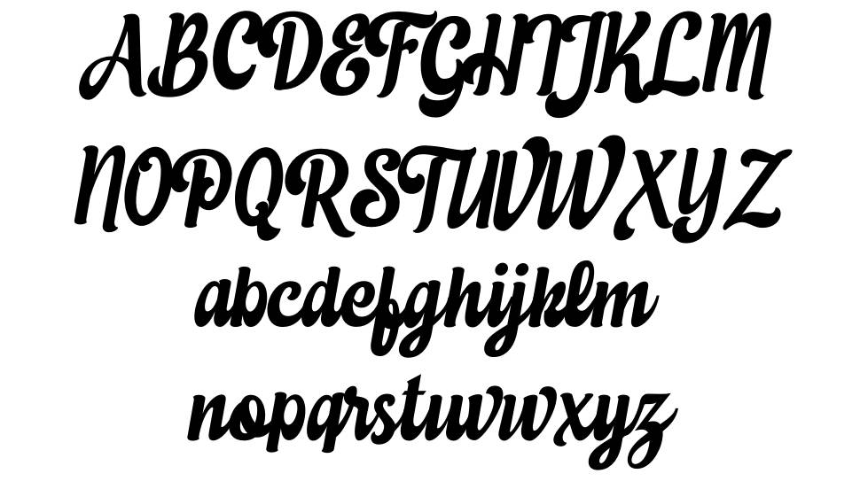Eustachio font Örnekler