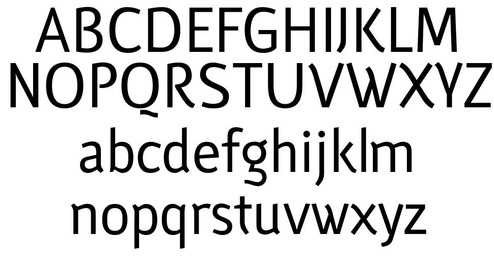 Eutelia font Örnekler