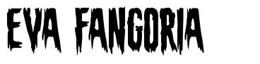 Eva Fangoria шрифт