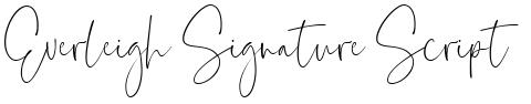 Everleigh Signature Script