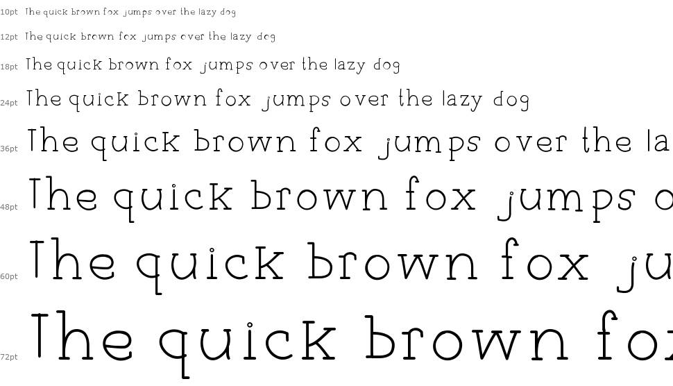 Everyday Typo font Waterfall