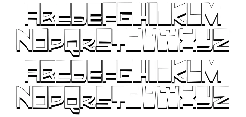 Ewosha 字形 标本