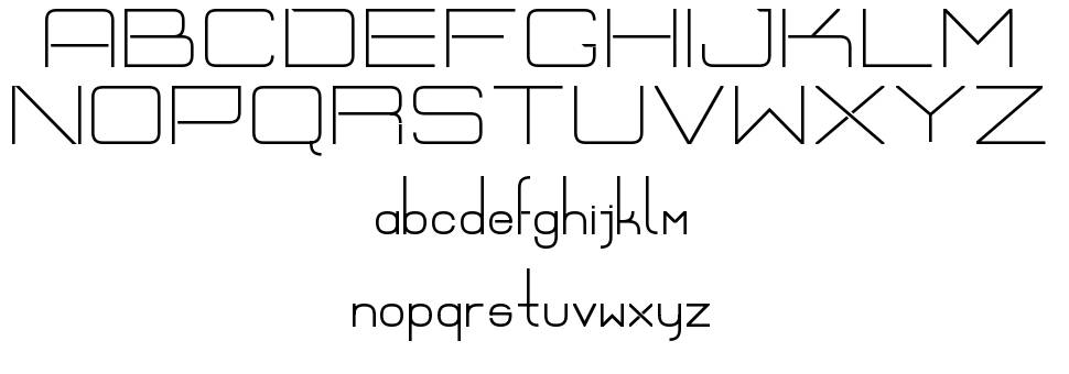 Ex Vitrum font Örnekler