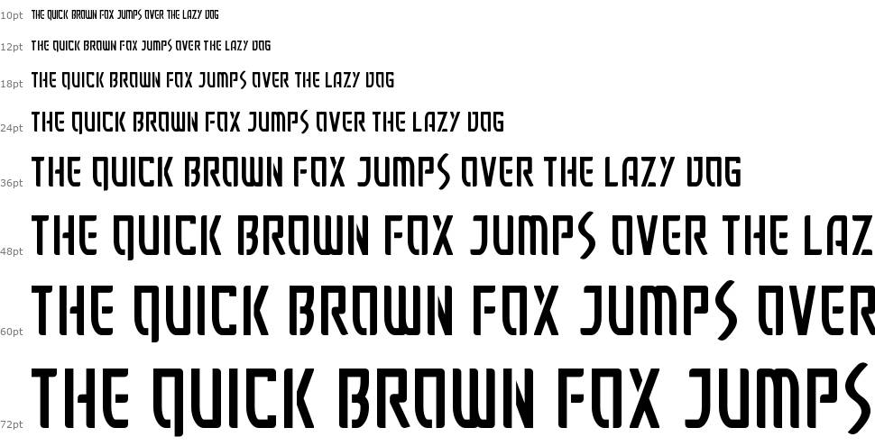 Executionist font Waterfall