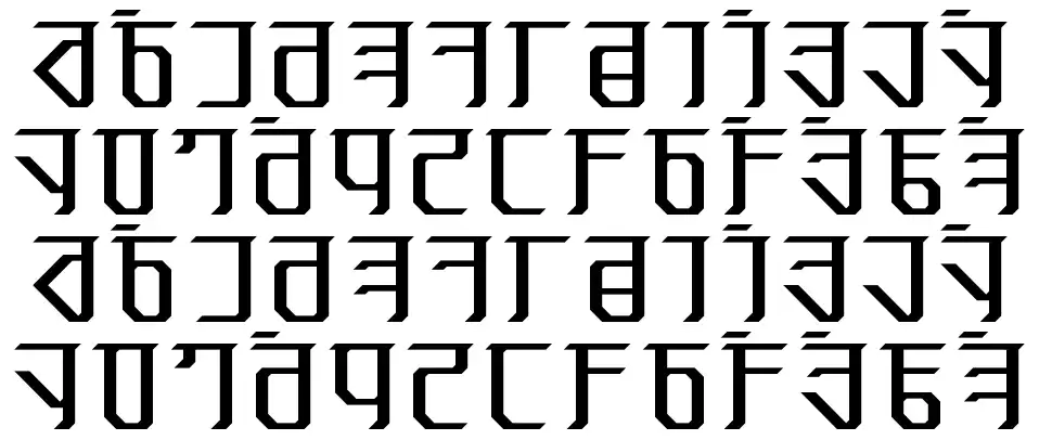 Exodite Distressedfont specimens