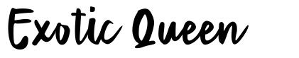 Exotic Queen font