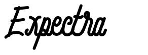Expectra font