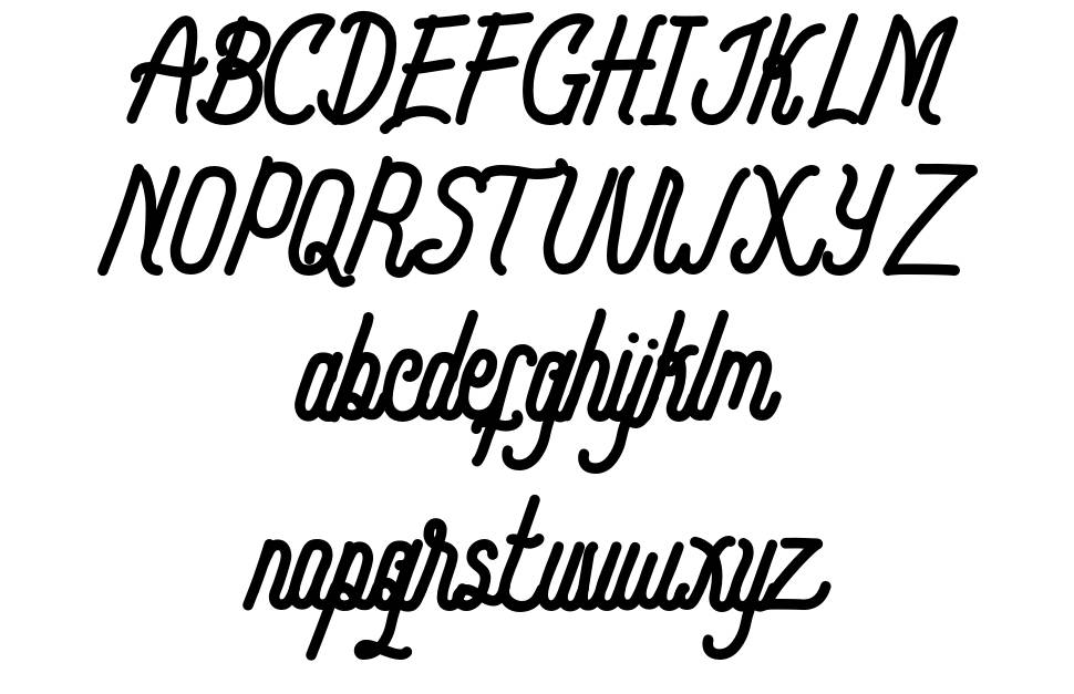 Expectra font specimens