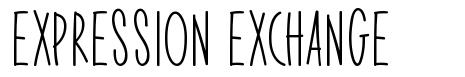 Expression Exchange font