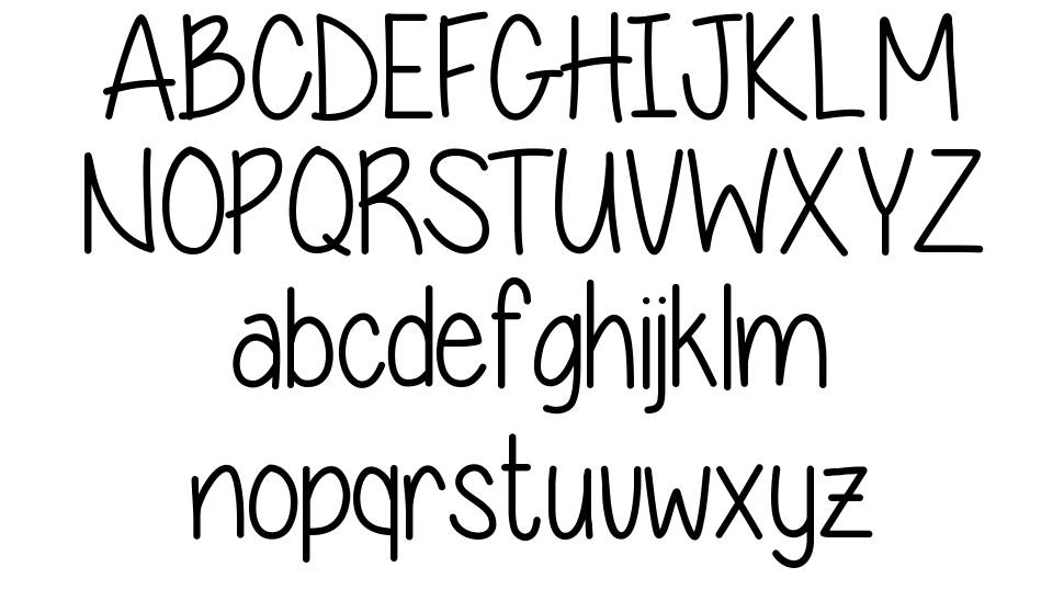 Expressions of the soul font specimens
