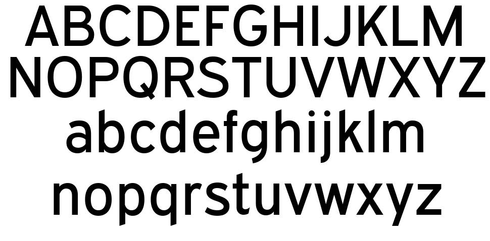 ExpresswayRg-Regular font specimens