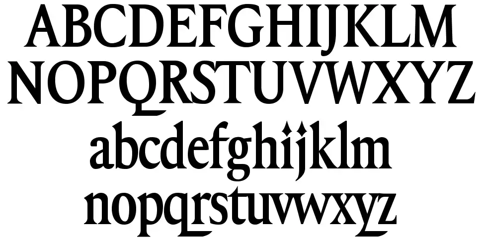 Exquisite font Örnekler