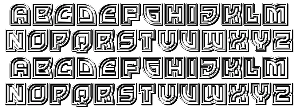 Exteriorfont specimens