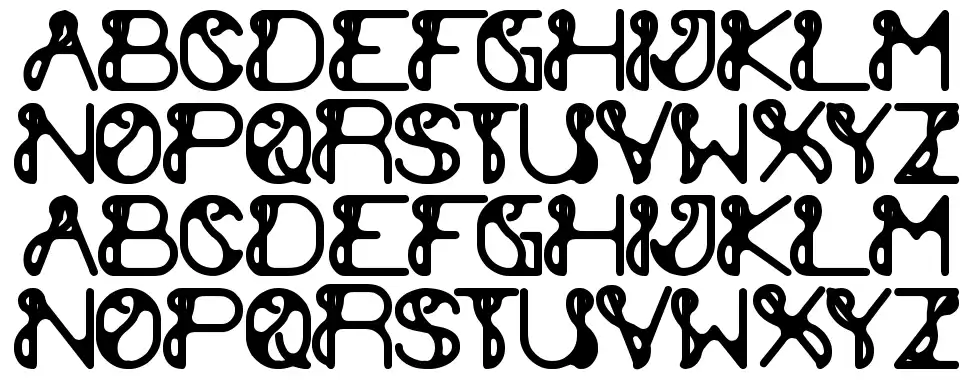 Extra Cheesefont specimens
