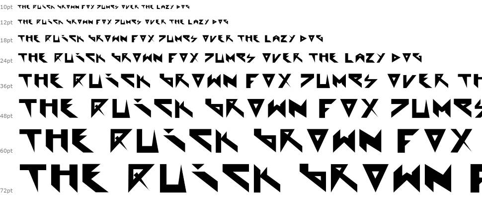 Extraterrestial font Şelale