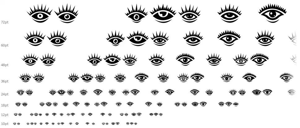 Eyezfont waterfall