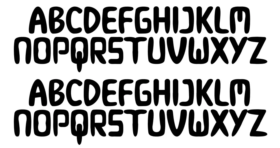 Ezet font specimens