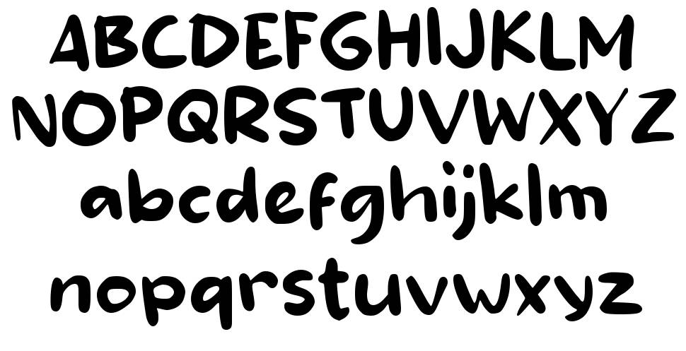 f Foxes Cookies font specimens