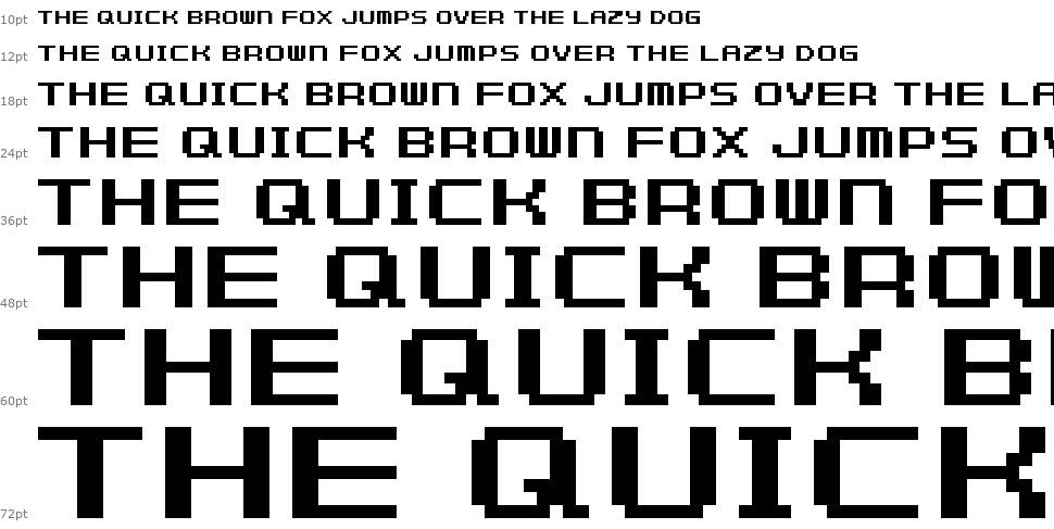 F-Zero GBA Text 1 schriftart Wasserfall