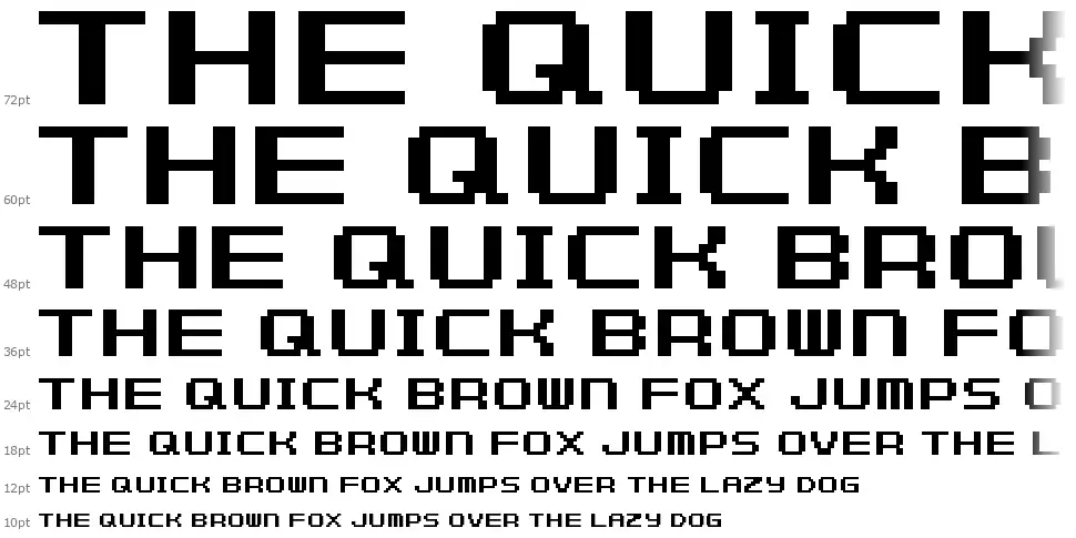 F-Zero GBA Text 1font waterfall