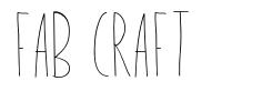 Fab Craft font