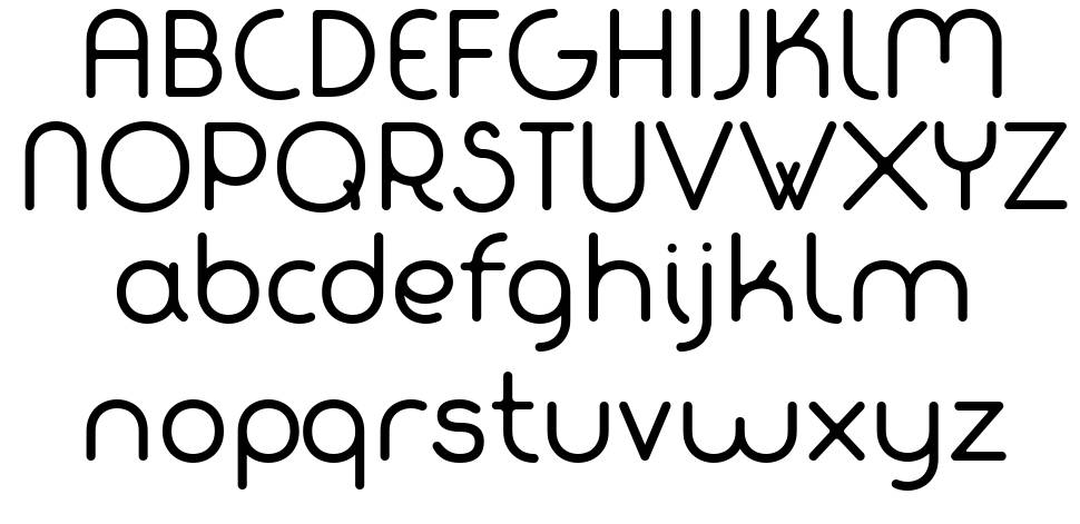 Fabada font Örnekler