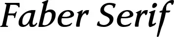 Faber Serif