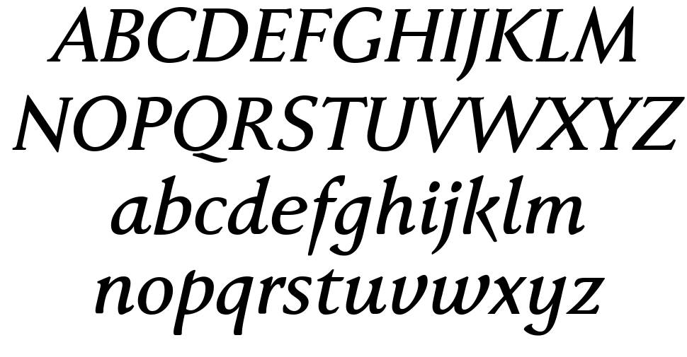 Faber Serif font specimens