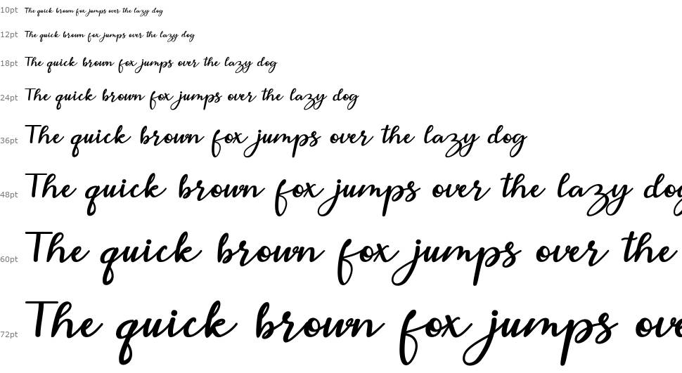 Fablus font Waterfall