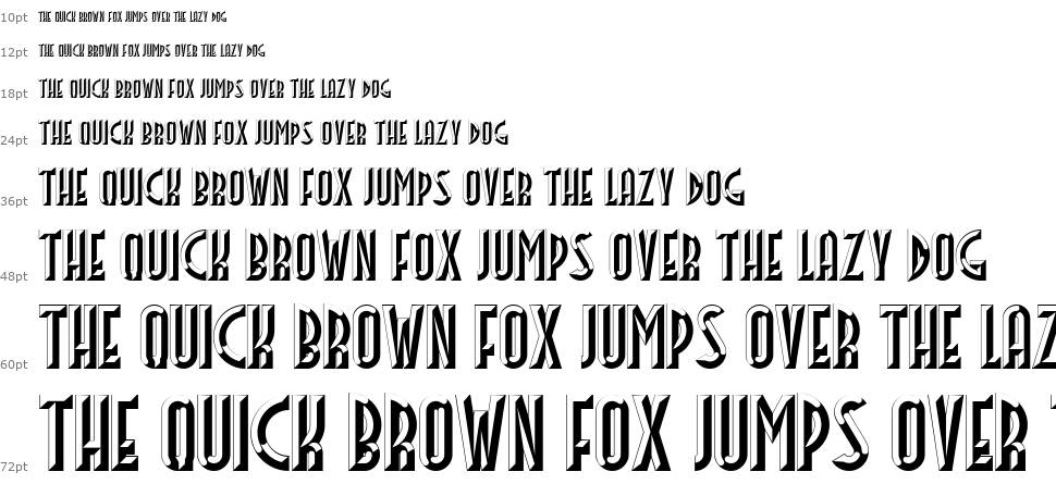 Facets NF font Waterfall