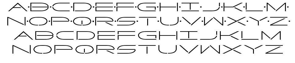 Factor font specimens