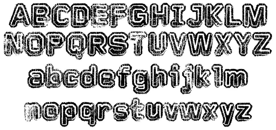 Faded Memoryfont specimens