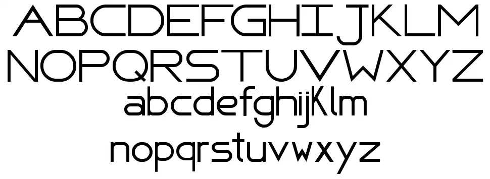 Fafers Technicalfont specimens