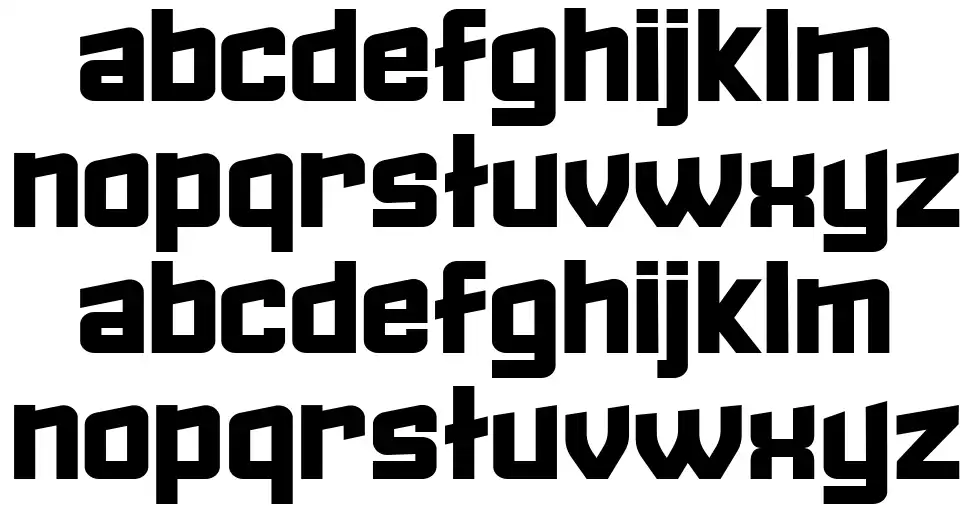 Failed font specimens