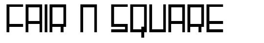 Fair N Square font