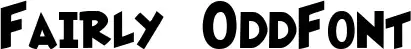 Fairly OddFont