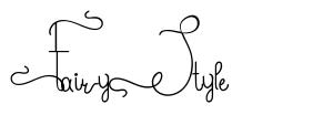 Fairy Style font