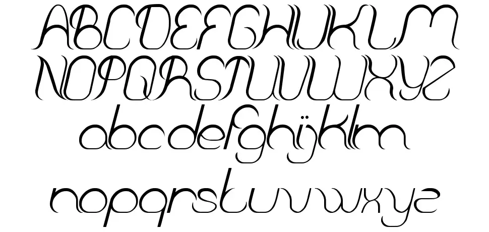 Falling In Lovefont specimens