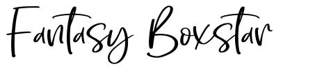 Fantasy Boxstar font