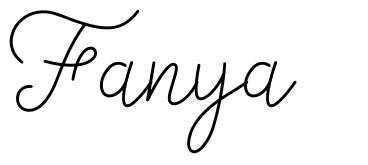 Fanya шрифт