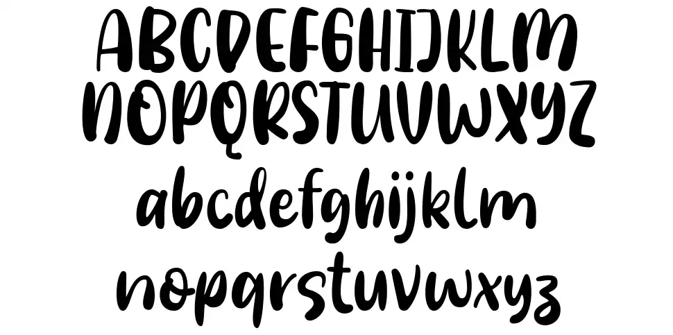 Farm Days Outfont specimens