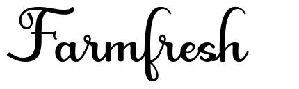 Farmfresh font