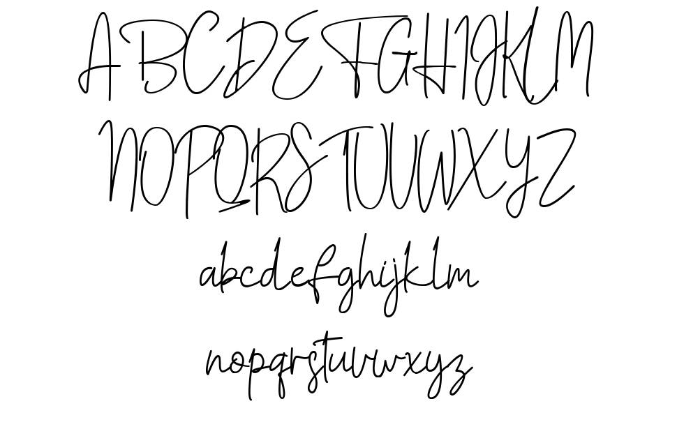 Fastomy font Örnekler