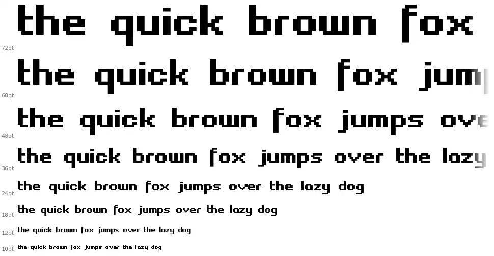 Fasttracker IIfont waterfall