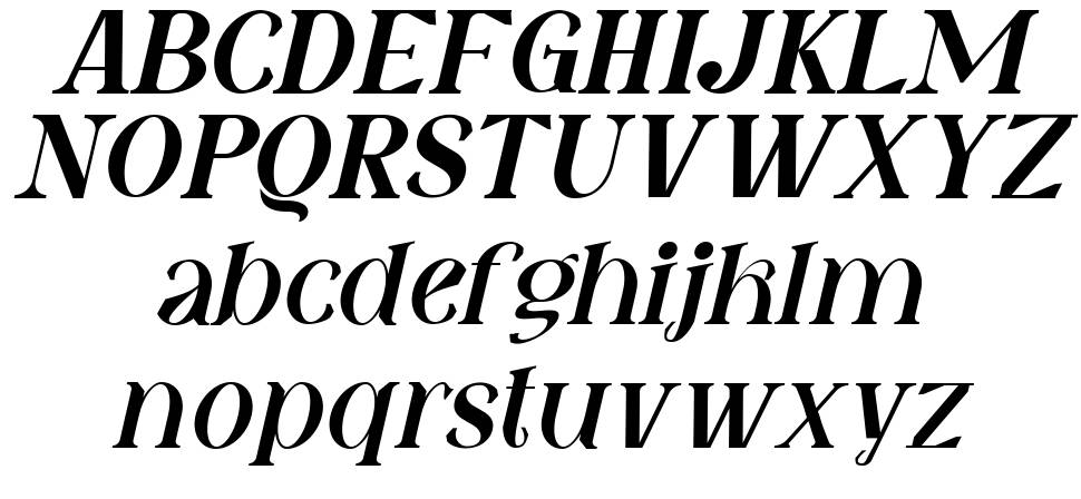 Fatin Gengky font specimens