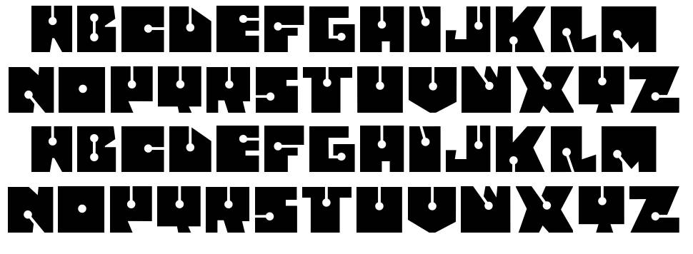 Fatsini 字形 标本